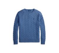 Blue Jersey de algodón de punto de ochos L