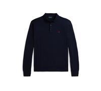 Blue Jersey de algodón con cuello de polo XL