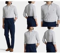 Polo Ralph Lauren Knit Vestido Camisa Slim Fit Spread Collar College XXL
