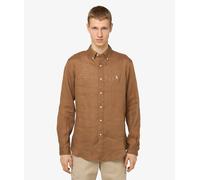 Polo Ralph Lauren Linen Shirt Marrón