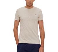 Polo Ralph Lauren Logo Pima Cotton T-Shirt Suave Camisa Custom Slim Fit Tee Pony