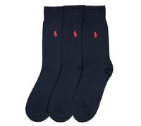 POLO RALPH LAUREN Lote de 3 pares de calcetines. Color Azul Marino