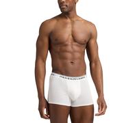 POLO RALPH LAUREN Lote de 5 calzoncillos boxer clásicos de algodón elástico. Color Negro + gris + blanco + estampado