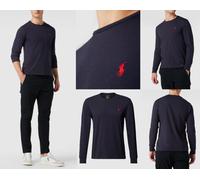 Polo Ralph Lauren Manga Larga Camiseta Sudadera Suéter Custom Slim Fit / L
