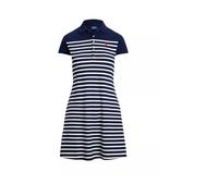 Polo Ralph Lauren- Mini Vestido de Rayas- Dresses- Mujer- Azul- S- Mini Vestido de Rayas