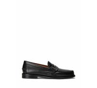 POLO RALPH LAUREN Mocasines de piel Alston Penny. Color Negro