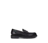POLO RALPH LAUREN Mocasines de piel Jett Penny. Color Negro