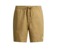 POLO RALPH LAUREN Short de lino Polo prepster 15 cm. Color Cafe