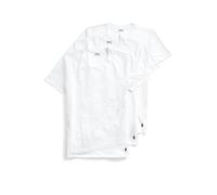 Polo Ralph Lauren Lote de 3 camisetas slim-fit de cuello redondo Talla L Blanco
