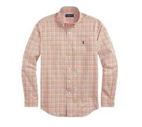 Polo Ralph Lauren Plaid Camisa Popelín Stretch Slim Fit Boton Down M