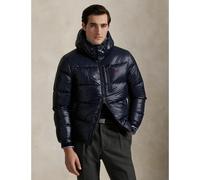 POLO RALPH LAUREN Plumífero brillante Gorham. Color Azul Marino