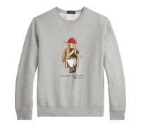 Polo Ralph Lauren- Polo Bear Crewneck Sweater- Sweatshirts & Hoodies- Hombre- Gris- S- Polo Bear Crewneck Sweater