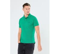 Green Polo de piqué Slim Fit L