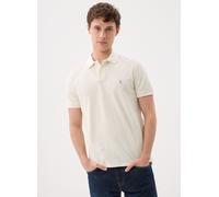 Polo Ralph Lauren Polo coupe ajustée en piqué 710782592 L Blanco