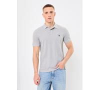 Polo Ralph Lauren Polo coupe ajustée en piqué 710782592 M Gris