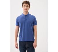 Blue El icónico polo de piqué XL