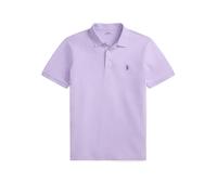 Purple Polo de piqué elástico Custom Slim Fit S
