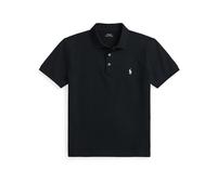 Black Polo de piqué elástico Custom Slim Fit XL