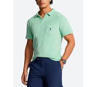 Polo Ralph Lauren Polo de hombre de punto de rizo y algodón BCI Regular fit. Verde Agua 2XL
