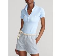 Polo Ralph Lauren Camiseta 'Julie' azul claro / blanco, Talla M