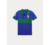 Polo Ralph Lauren Polo de niño en azul con Big Pony. Azul 3