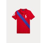 Polo Ralph Lauren Polo de niño en rojo con Big Pony. Rojo 5 (XL)