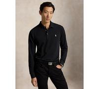 Black Polo de piqué elástico Custom Slim Fit XL