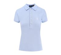 Polo Ralph Lauren - Polo de piqué de algodón - Tops - Mujer - Azul - M -