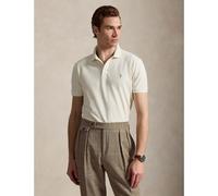 POLO RALPH LAUREN Polo de piqué elástico Custom Slim Fit. Color Crema