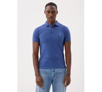 Blue Polo de piqué Slim Fit S