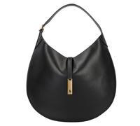 Polo Ralph Lauren ID Collection Medium Bolso de hobo negro, cuero, mujer