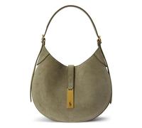 POLO RALPH LAUREN Polo ID Bolsa de hombro Piel natural 25 cm verde oliva