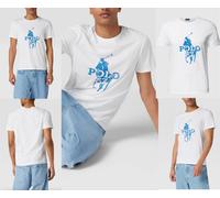 Polo Ralph Lauren Polo Player 67 Print Camiseta Personalizada Slim Fit Nueva S