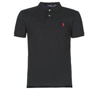 Ralph Lauren Mod. 710795080 Polo Piqué Slim Fit Hombre Negro XXL