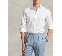 Polo Ralph Lauren Polo Ralph Lauren - Camisa de hombre de twill lisa slim fit. Blanco Talla 2XL