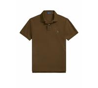 Polo de piqué slim fit Hombre Talla L. Color Marron
