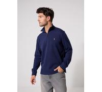 Polo Ralph Lauren Pull demi-zippé en coton 710P07411 L Azul