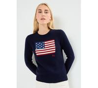 Polo Ralph Lauren Pull drapeau à col rond en coton S Azul
