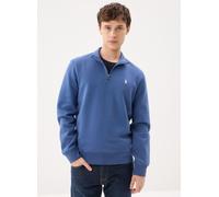 Polo Ralph Lauren Pull quart de zip en coton performance M Azul