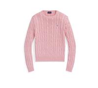 Polo Ralph Lauren Pull torsadé à col rond en coton 211971869 XL Rosa
