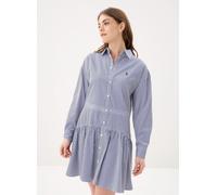 Polo Ralph Lauren Robe-chemise à pans en coton rayé 38 Azul