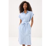 Polo Ralph Lauren Robe chemise ceinturée en coton 211A1290 38 Azul