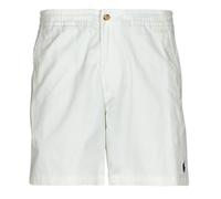 White Pantalón corto chino prepster elástico L