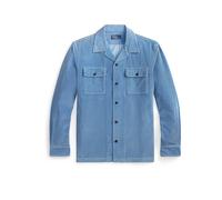 POLO RALPH LAUREN Sobrecamisa de pana azul claro | M