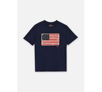 Polo Ralph Lauren Ss Flag Tee-Knit Shirts-T-Shirt 323843794001 10 - 12A Azul