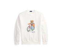 White Sudadera de felpa con Polo Bear XS