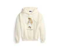 Cream Sudadera de felpa con Polo Bear L