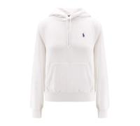 Polo Ralph Lauren - Sudadera Blanca con Capucha y Bordado de Logo - Sweatshirts & Hoodies - Mujer - Blanco - S -