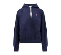 Polo Ralph Lauren - Sudadera con Capucha y Logo Bordado - Sweatshirts & Hoodies - Mujer - Azul - XL -