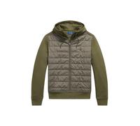 Green Sudadera híbrida con capucha XL